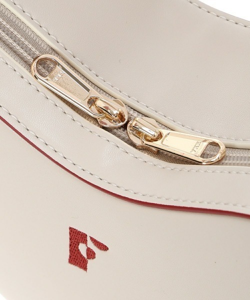 F i.n.t(フィント)の「ハートバッグ/fint フィント(ハンドバッグ・レディース・アイボリー/ブラック・FREE)」の7枚目の写真