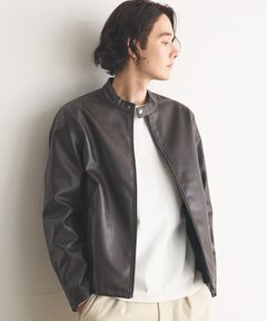 ラムレザーシングルライダース（ライダースジャケット）｜STUDIOUS