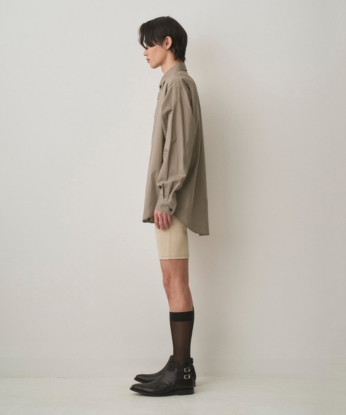 Juha（ユハ）の「AIR LAWN L/S SHIRT（シャツ/ブラウス・メンズ・ブラック/グレイッシュベージュ/ホワイト・3/4）」の12枚目の写真