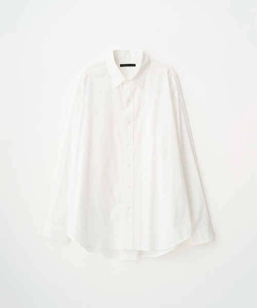 Juha（ユハ）の「AIR LAWN L/S SHIRT（シャツ/ブラウス・メンズ・ブラック/グレイッシュベージュ/ホワイト・3/4）」の6枚目の写真
