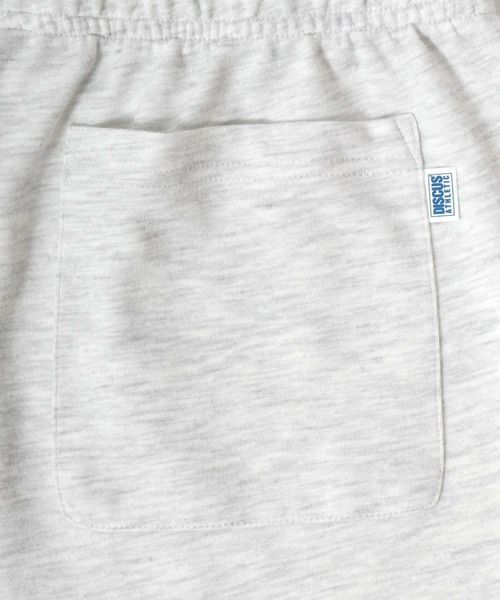 DISCUS（ディスカス）の「DISCUS/ディスカス COOLMAX 吸水速乾 ワンポイントロゴ刺繍 スウェットショートパンツ ハーフパンツ（その他パンツ・メンズ・スミクロ/ベージュ/ブラック/ブルーグリーン/サックスブルー/アッシュグレー・M/L/LL）」の18枚目の写真