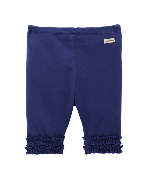 MIKI HOUSE（ミキハウス）の「レギンス風６分丈パンツ（その他パンツ・キッズ・アイボリー/ネイビー/グレー・100cm/110cm/120cm/130cm/70cm/80ｃｍ/90cm/140cm/150cm）」の3枚目の写真