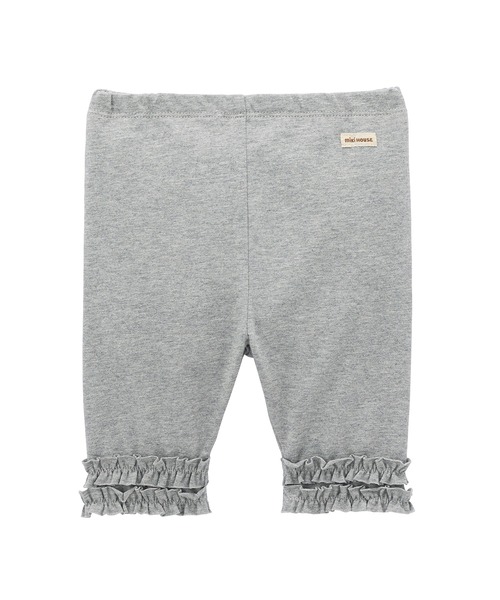 MIKI HOUSE（ミキハウス）の「レギンス風６分丈パンツ（その他パンツ・キッズ・アイボリー/ネイビー/グレー・100cm/110cm/120cm/130cm/70cm/80ｃｍ/90cm/140cm/150cm）」の2枚目の写真