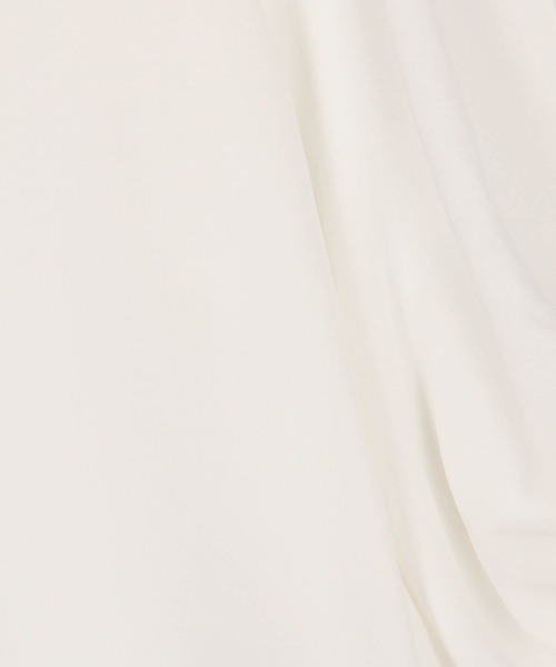 NICOLE white（ニコルホワイト）の「スキッパーパフブラウス（シャツ/ブラウス・レディース・ラベンダー/オフホワイト/ブラック/ブルー/ブラウン・FREE）」の20枚目の写真