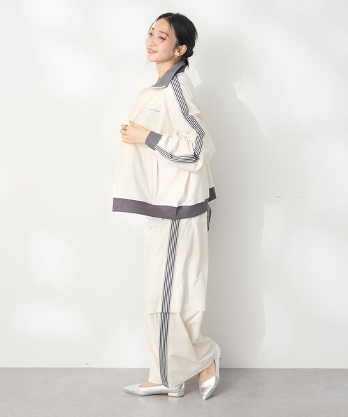 CRAFT STANDARD BOUTIQUE（クラフトスタンダードブティック）の「速乾/UVカット/イージーケア トラックパンツ（その他パンツ・レディース・ブルー/アイボリー/ラベンダー/チャコールグレー/ブラック/ブルーグレー・L/M/S）」の20枚目の写真