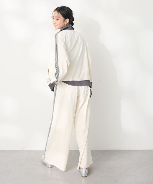 CRAFT STANDARD BOUTIQUE（クラフトスタンダードブティック）の「速乾/UVカット/イージーケア トラックパンツ（その他パンツ・レディース・ブルー/アイボリー/ラベンダー/チャコールグレー/ブラック/ブルーグレー・L/M/S）」の21枚目の写真