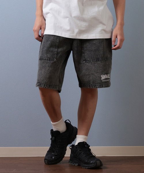 SANTA CRUZ（サンタクルーズ）の「【ムラサキスポーツ限定】SANTACRUZ/サンタクルーズ  ショーツ 502253502（その他パンツ・メンズ・ブラック/カモフラージュ/ケミカルウォッシュ・M/L）」の4枚目の写真