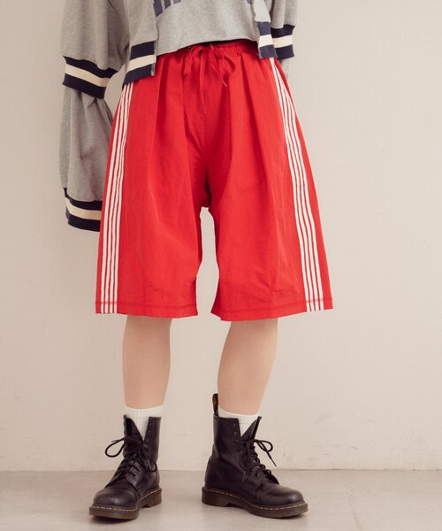 リメイク ジャージ ハーフパンツ セール】【etsinta／エシンタ】リメイクジャージーハーフパンツ