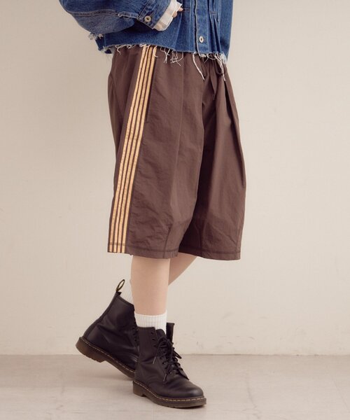 etsinta（エシンタ）の「【etsinta／エシンタ】リメイクジャージーハーフパンツ（その他パンツ・レディース・レッド/ブラウン/ブラック・ONE SIZE）」の10枚目の写真