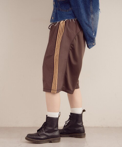 etsinta（エシンタ）の「【etsinta／エシンタ】リメイクジャージーハーフパンツ（その他パンツ・レディース・レッド/ブラウン/ブラック・ONE SIZE）」の11枚目の写真