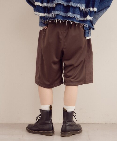 セール】【etsinta／エシンタ】リメイクジャージーハーフパンツ