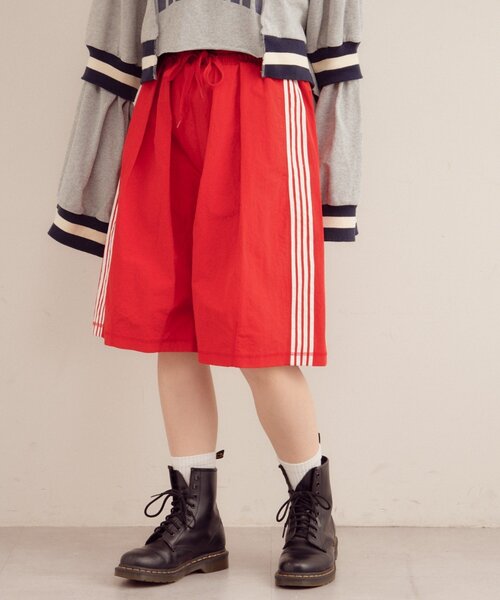 etsinta（エシンタ）の「【etsinta／エシンタ】リメイクジャージーハーフパンツ（その他パンツ・レディース・レッド/ブラウン/ブラック・ONE SIZE）」の18枚目の写真