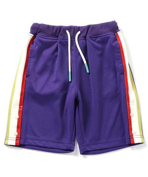 F.O.KIDS（エフオーキッズ）の「【ジュニア対応】イージーラインパンツ（その他パンツ・キッズ・パープル/ブラック・100/120/140/160）」の2枚目の写真