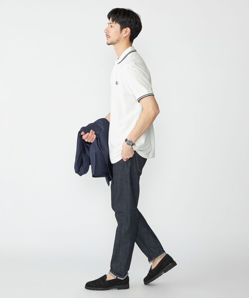 FRED PERRY(フレッドペリー)の「FRED PERRY: M3600 TWIN TIPPED FRED PERRY ポロシャツ(ポロシャツ・メンズ・ホワイト系その他・MEDIUM/LARGE/X-LARGE)」の4枚目の写真