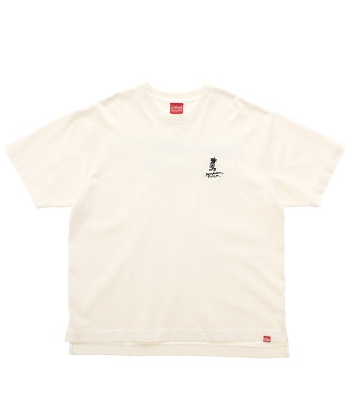 Manhattan Portage(マンハッタンポーテージ)の「S/S Print T-Shirt(Tシャツ/カットソー・メンズ・チャコール/ブラウン/アイボリー・X-LARGE/SMALL/MEDIUM/LARGE)」の2枚目の写真