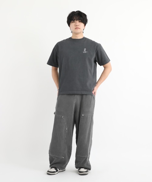 Manhattan Portage(マンハッタンポーテージ)の「S/S Print T-Shirt(Tシャツ/カットソー・メンズ・チャコール/ブラウン/アイボリー・X-LARGE/SMALL/MEDIUM/LARGE)」の10枚目の写真