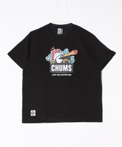 セール】CHUMS/チャムス 半袖Tシャツ フロントプリント CH01