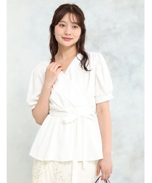 fifth（フィフス）の「カシュクールペプラムブラウス（シャツ/ブラウス）」