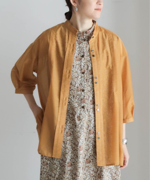 NO CONTROL AIR 金ボタン ショールカラー ロング コート NO CONTROL AIR (ノーコントロールエアー) マカロニポリエステル