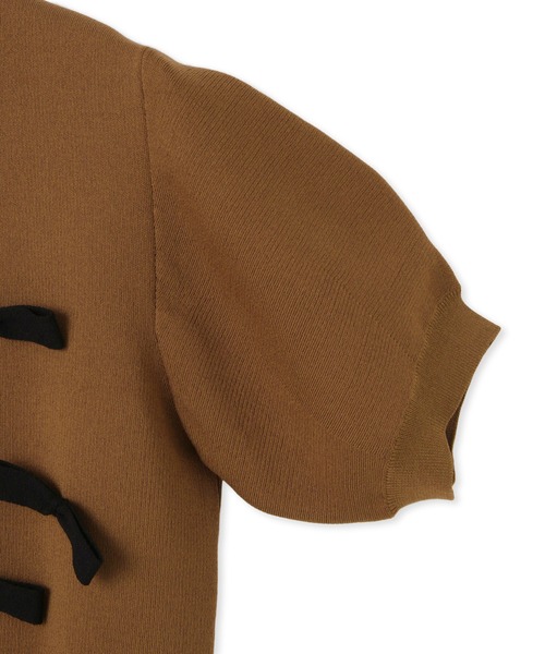 セール】リボンポロニット（ポロシャツ）｜ADAM ET ROPE