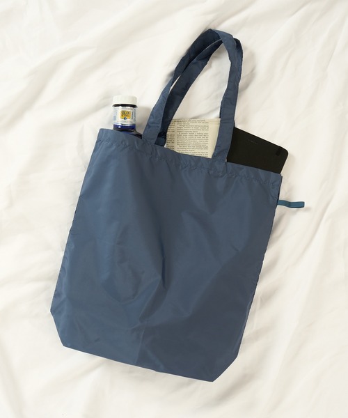 SETUP7（セットアップセブン）の「【SETUP7】ファインライトポリバッグ（M） TR-1348 TRW（エコバッグ/サブバッグ・レディース・ブラック/オリーブ/ナチュラル/グレー/ネイビー・FREE）」の5枚目の写真