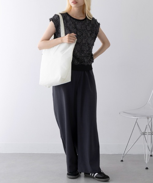 SETUP7（セットアップセブン）の「【SETUP7】ファインライトポリバッグ（M） TR-1348 TRW（エコバッグ/サブバッグ・レディース・ブラック/オリーブ/ナチュラル/グレー/ネイビー・FREE）」の14枚目の写真