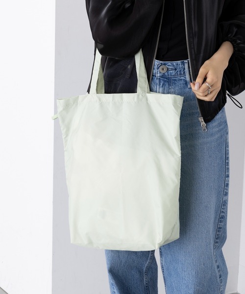 SETUP7（セットアップセブン）の「【SETUP7】ファインライトポリバッグ（M） TR-1348 TRW（エコバッグ/サブバッグ・レディース・ブラック/オリーブ/ナチュラル/グレー/ネイビー・FREE）」の18枚目の写真