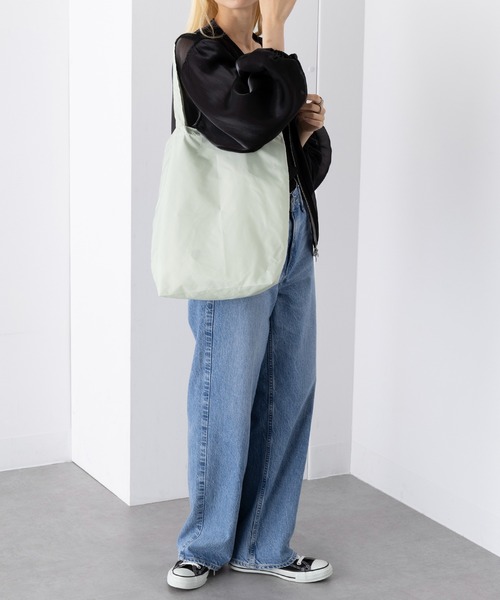 SETUP7（セットアップセブン）の「【SETUP7】ファインライトポリバッグ（M） TR-1348 TRW（エコバッグ/サブバッグ・レディース・ブラック/オリーブ/ナチュラル/グレー/ネイビー・FREE）」の20枚目の写真