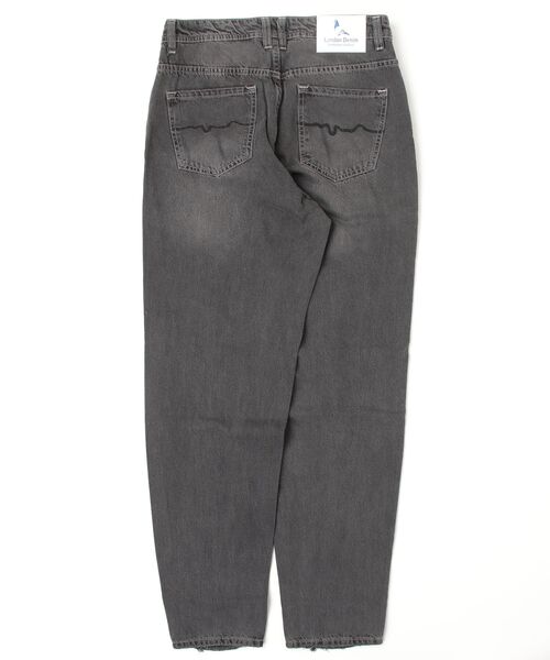 London Denim（ロンドンデニム）の「Peckham Baggy Jean（デニムパンツ・メンズ・ブラック・LARGE/SMALL/X-LARGE）」の2枚目の写真