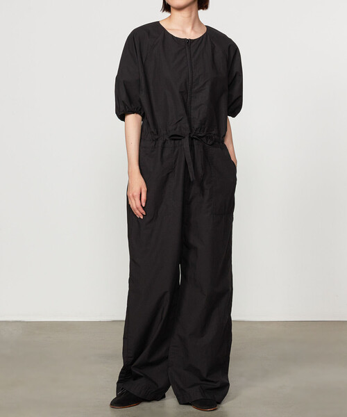 MEYAME（メヤメ）の「MEYAME | ハーフジップ オールインワン WOMEN