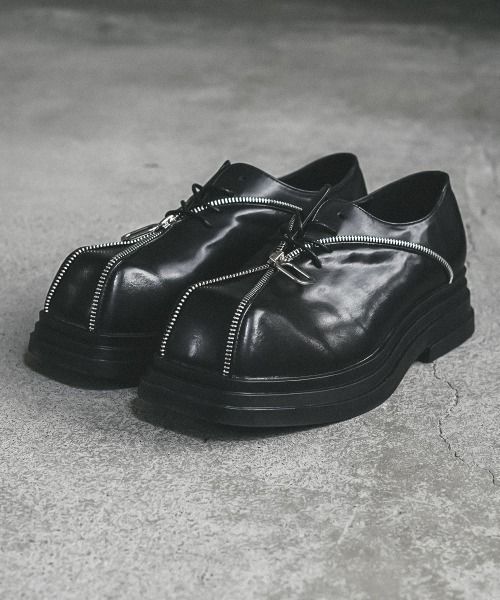 トゥ・シューズ L6849_CALF_BLACK_DAINITE_1_gra