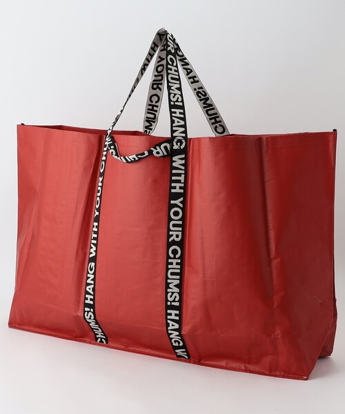 CHUMS（チャムス）の「CHUMS/チャムス Booby Camp Tote L ブービーキャンプトートL(収納ケース)（トートバッグ・メンズ・レッド・ONE SIZE）」の3枚目の写真