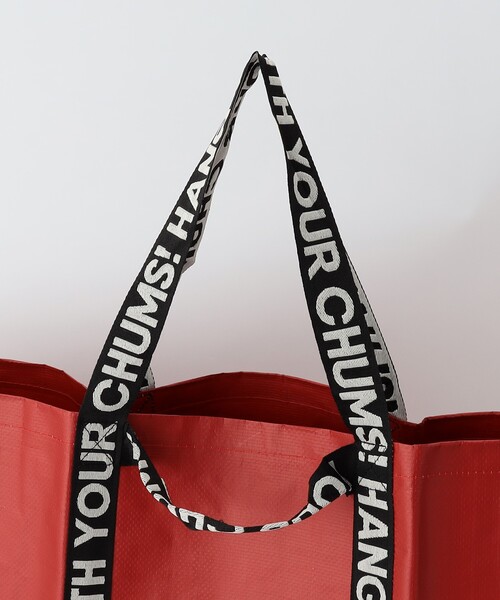 CHUMS（チャムス）の「CHUMS/チャムス Booby Camp Tote L ブービーキャンプトートL(収納ケース)（トートバッグ・メンズ・レッド・ONE SIZE）」の5枚目の写真