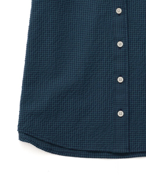 Arnold Palmer(アーノルドパーマー)の「ギンガムチェック コンパクトシャツ(シャツ/ブラウス・レディース・グリーン/ブラック/ネイビー・S/M/L)」の15枚目の写真