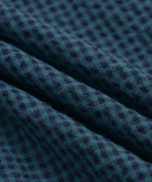 Arnold Palmer(アーノルドパーマー)の「ギンガムチェック コンパクトシャツ(シャツ/ブラウス・レディース・グリーン/ブラック/ネイビー・S/M/L)」の17枚目の写真