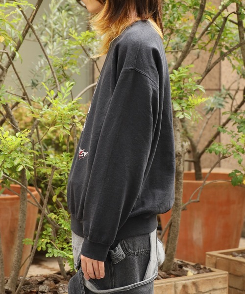 THRIFTY LOOK(スリフティールック)の「THRIFTY LOOK / スリフティールック JUMP SKULL CREW SWEAT クルーネック スウェット トレーナーメンズ 秋物 秋服 2026年秋冬(スウェット・メンズ・アッシュ/ブラック/ホワイト・XL/M/S/L)」の19枚目の写真
