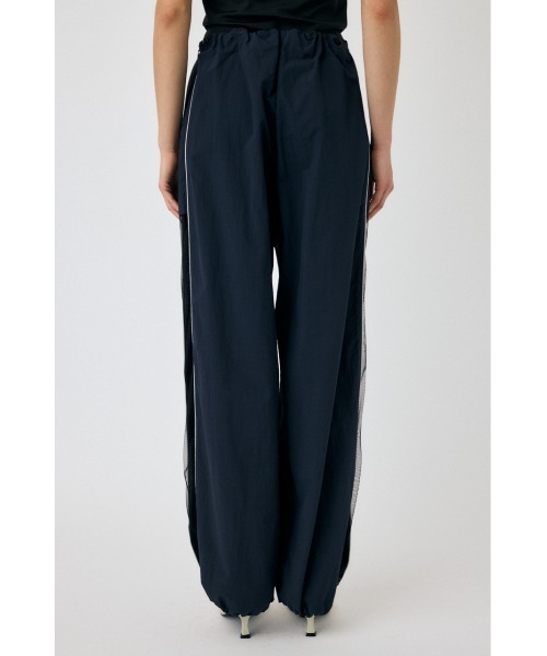 MOUSSY（マウジー）の「SHEER PANEL LACE UP パンツ（カーゴパンツ・レディース・ダークネイビー/オフホワイト/グレー・1/2）」の12枚目の写真