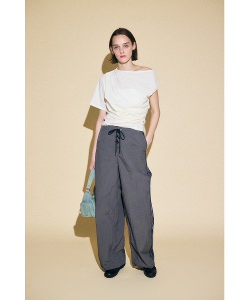 42 BLACK MOUSSY マウジー 麻 Aladdin パンツ - メルカリ