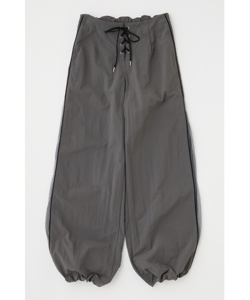 MOUSSY（マウジー）の「SHEER PANEL LACE UP パンツ（カーゴパンツ・レディース・ダークネイビー/オフホワイト/グレー・1/2）」の20枚目の写真