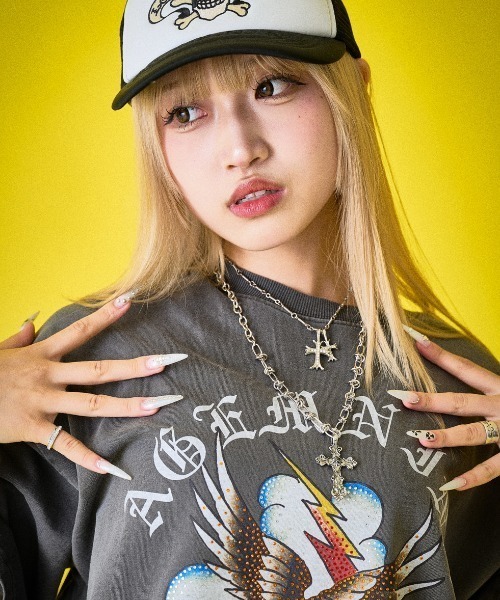 Amazon.co.jp: BUDDiiS A'GEM9 コラボTシャツ ホワイト 白 森