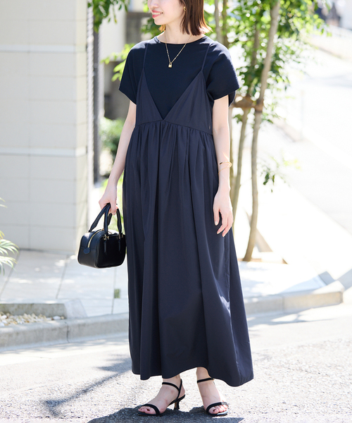 SLOBE IENA｜《WEB限定/追加予約》FLOWER PRINT ワンピース