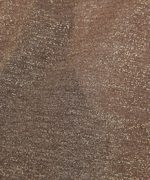 qualite(カリテ)の「【夏の羽織りアイテム◎】ラメハイゲージニットカーデ/夏服/オフィスカジュアル(カーディガン/ボレロ・レディース・ブラック/シルバー/ゴールド/ブラウン・フリー)」の14枚目の写真