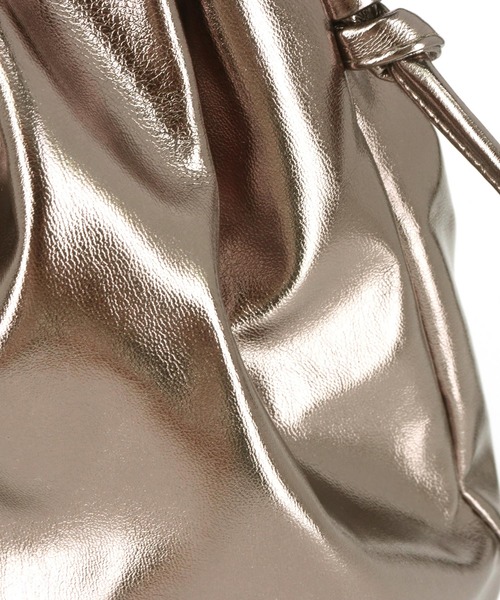 Settimissimo（セッティミッシモ）の「2WAY巾着ショルダーバッグ（ショルダーバッグ・レディース・ブラック系その他/ブラック/アイボリー・FREE）」の15枚目の写真