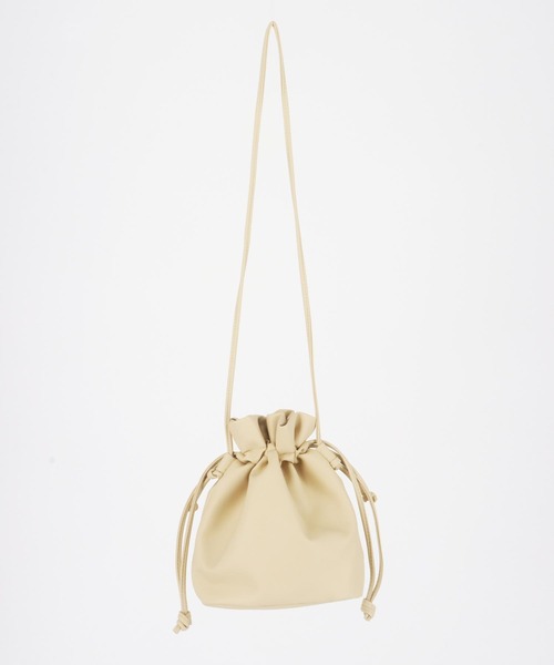 Settimissimo（セッティミッシモ）の「2WAY巾着ショルダーバッグ（ショルダーバッグ・レディース・ブラック系その他/ブラック/アイボリー・FREE）」の19枚目の写真