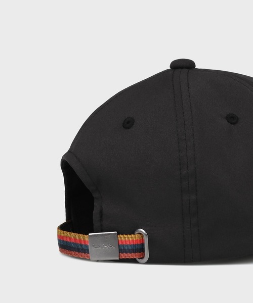 Paul Smith（ポールスミス）の「アーティストストライプ ベルト キャップ【150302 987N】（キャップ・メンズ・ブラック/ベージュ・FREE）」の7枚目の写真