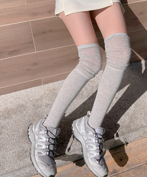 VIVID LADY(ビビッドレディー)の「シアー ロングソックス(ソックス/靴下・レディース・グレー/クリーム/ベージュ/ホワイト・FREE)」の17枚目の写真