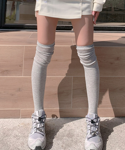 VIVID LADY(ビビッドレディー)の「シアー ロングソックス(ソックス/靴下・レディース・グレー/クリーム/ベージュ/ホワイト・FREE)」の19枚目の写真