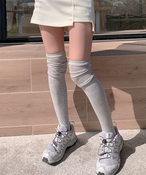 VIVID LADY(ビビッドレディー)の「シアー ロングソックス(ソックス/靴下・レディース・グレー/クリーム/ベージュ/ホワイト・FREE)」の21枚目の写真