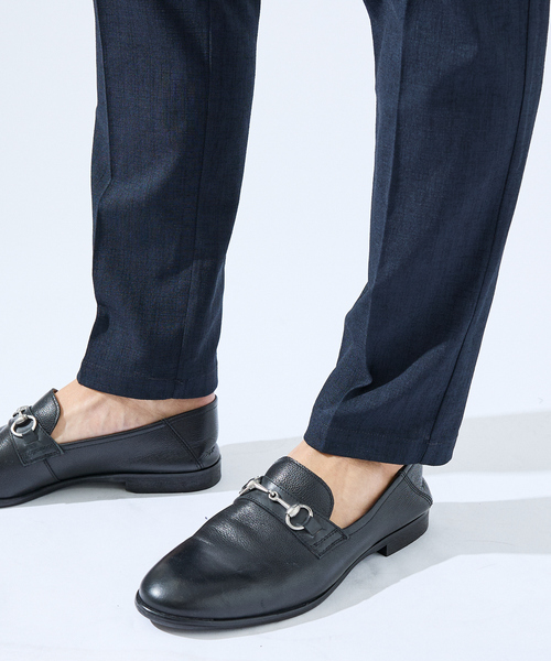 ABAHOUSE GRAY(アバハウスグレイ)の「【セットアップ対応】吸水速乾 リネンライク スラックス パンツ(スラックス・メンズ・ネイビー/モカ/チャコールグレー/ブルー・44/46/48/50)」の12枚目の写真