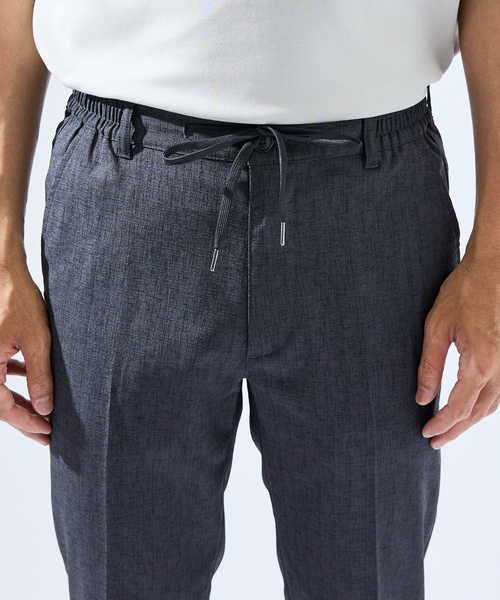 ABAHOUSE GRAY(アバハウスグレイ)の「【セットアップ対応】吸水速乾 リネンライク スラックス パンツ(スラックス・メンズ・ネイビー/モカ/チャコールグレー/ブルー・44/46/48/50)」の21枚目の写真